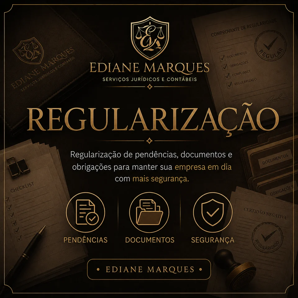 Regularização — Ediane Marques